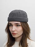 Шапка STETSON арт. 8831103 DOCKER COTTON MELANGE (темно-серый)